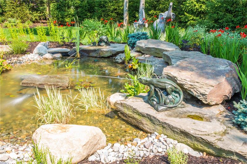 Planting Enhancements, Water Feature 